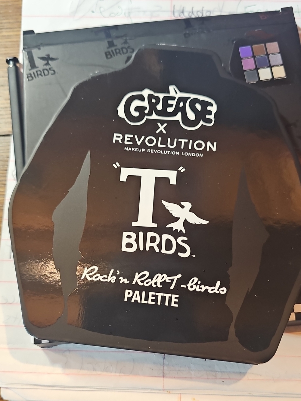 Revolution Grease T Birds Eyeshadow Palette - Black & White